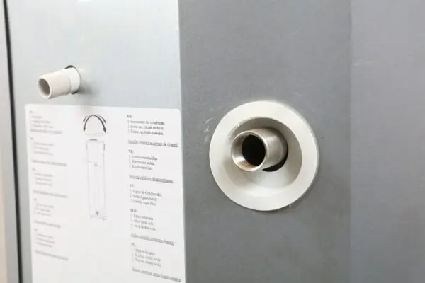 Tepelné čerpadlo OSO Hotwater Plus Plus - detail pripojenia | osohotwater.sk